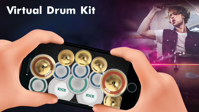Virtual Drum Kit - Drum Solo