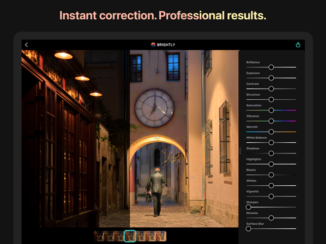 ‎Brightly - Fix Dark Photos Screenshot