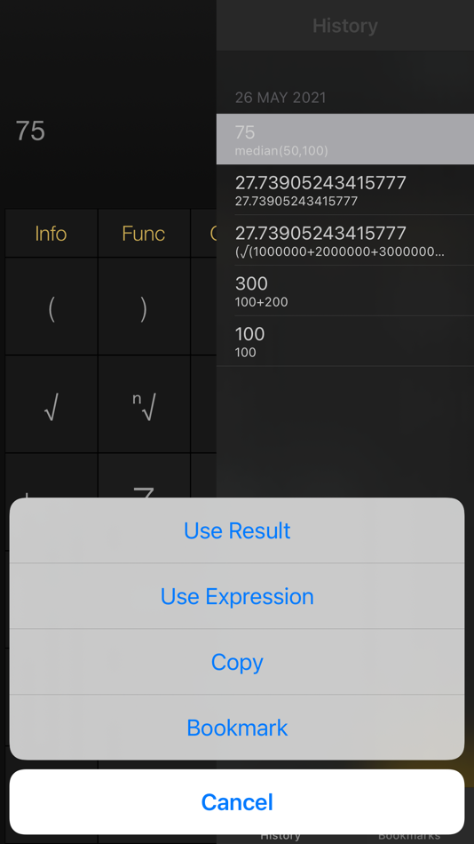 #8. Amazing Calculator (iOS) 由: Tung Vu