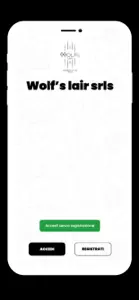 Wolf's Lair Barber Club screenshot #1 for iPhone