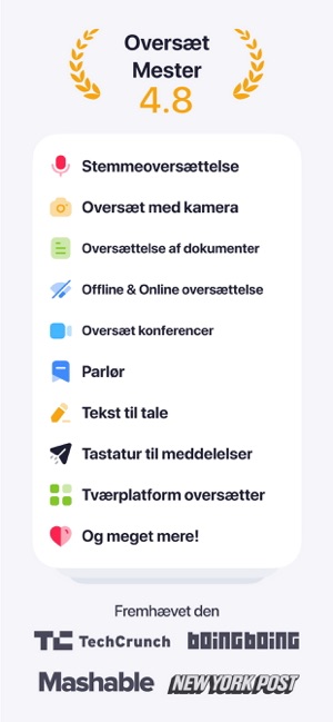 Lingvanex Oversætter & Ordbog i App Store