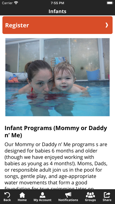 South Sound Swim and Safety Screenshot