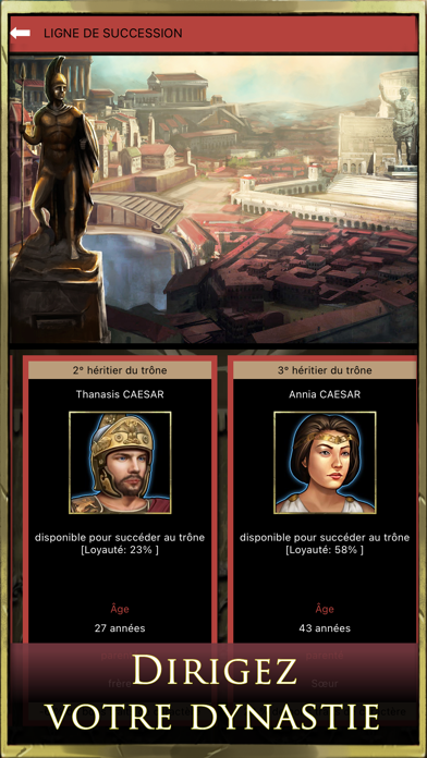 Screenshot #3 pour Age of Dynasties: Roman Empire