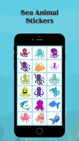 Game screenshot Sea Animals Emojis apk