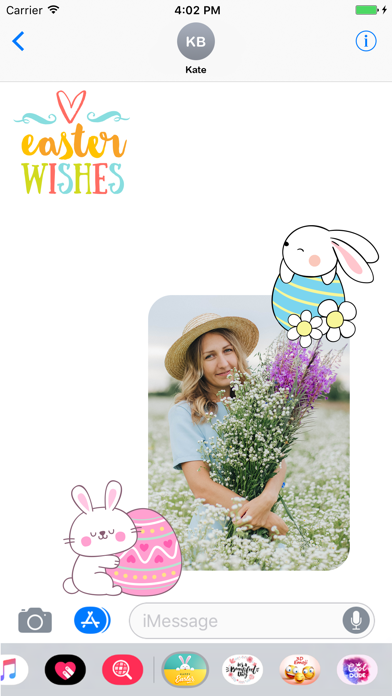 Screenshot #3 pour Spring Easter Stickers