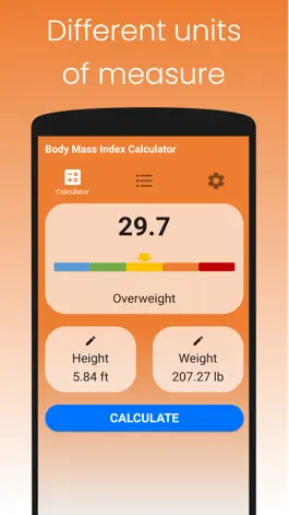 Game screenshot Body Mass Index Calculator App apk
