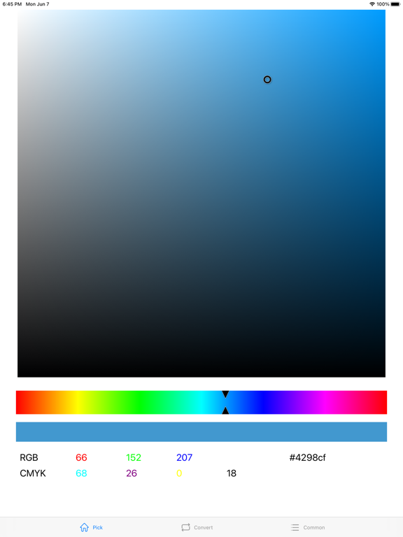 Screenshot #4 pour Color Tools - RGB, CMYK, HSV
