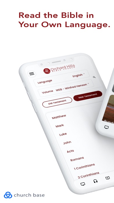 Orchard Hills Bible Church Screenshot