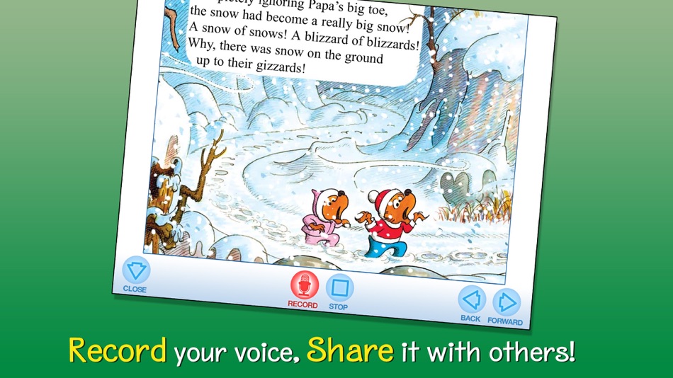 #4. The Berenstain Christmas Tree (iOS) 由: Oceanhouse Media