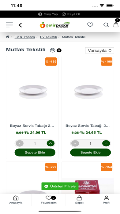 Gelir Pazar Screenshot