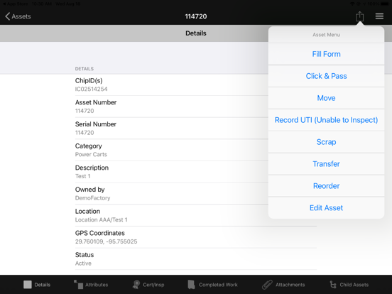 Screenshot #4 pour InfoChip Mobile