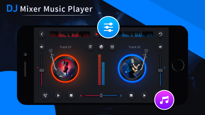 Screenshot #1 pour DJ Mixer - DJ Music Player
