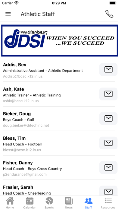 Columbus North Athletics Screenshot