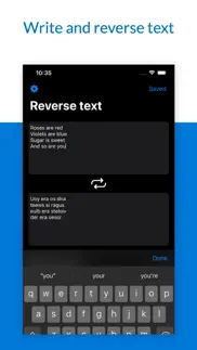 reverse audio recorder iphone screenshot 1