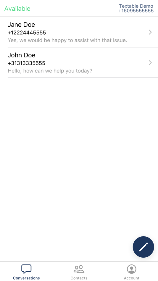 #2. Texting by Trueway (iOS) โดย: Textable