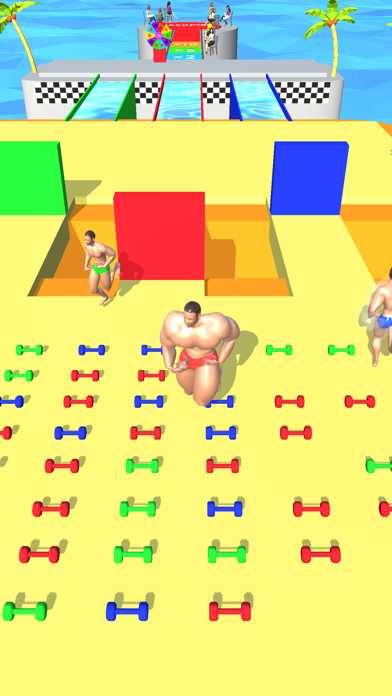 Muscle race 3D screenshot 1