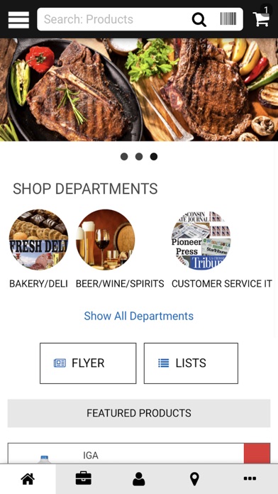 Hansen’s IGA Market Screenshot