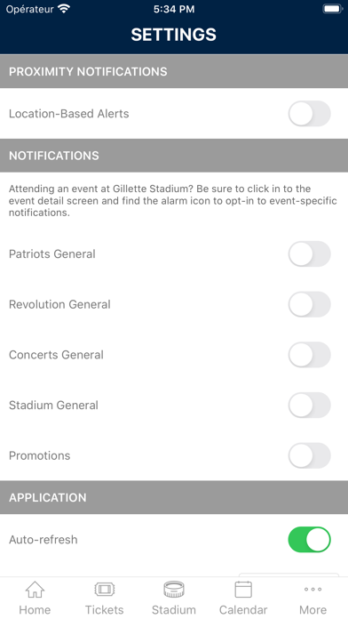 How to cancel & delete Gillette Stadium from iphone & ipad 4