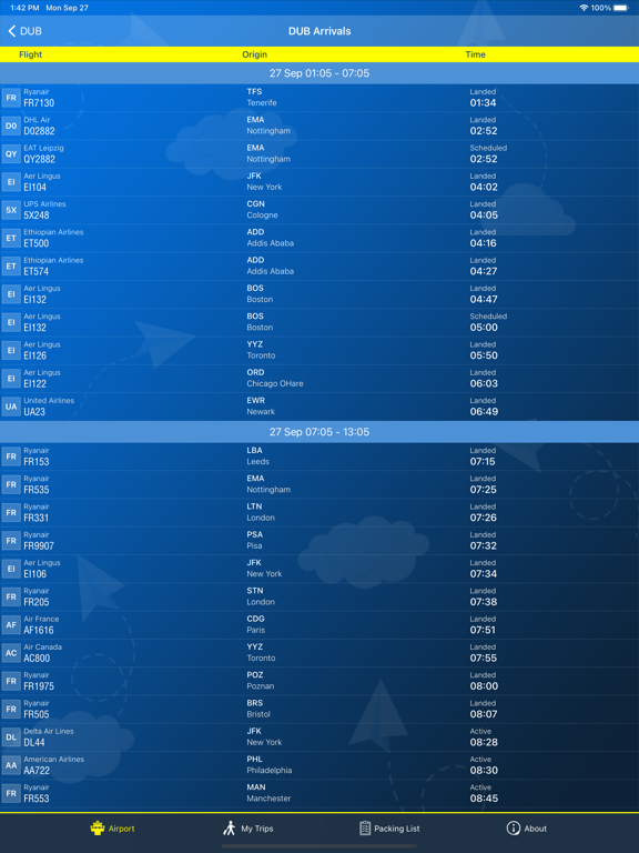 Screenshot #5 pour Dublin Airport (DUB) + Radar