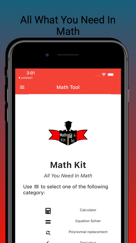 Math Kit: All You Need In Math - 1.0 - (iOS)