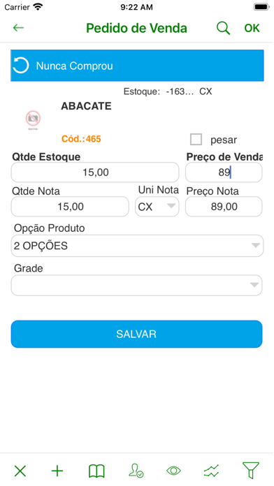 iCeasa Pedidos Screenshot
