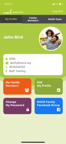 Game screenshot NACD Family Portal mod apk
