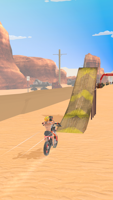 Bike Flip: The Desert Action Screenshot