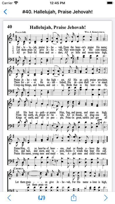 ELS Hymnbook Screenshot