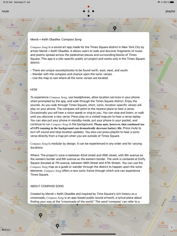 Screenshot #6 pour M. + K. Obadike: Compass Song