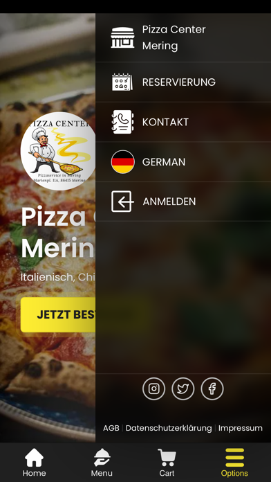 Pizza Center Mering Screenshot