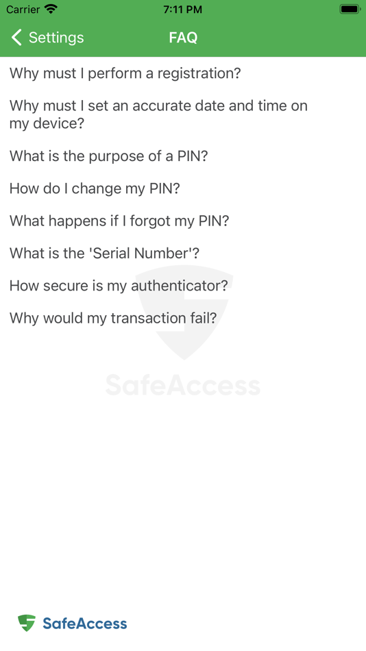 #5. Safe Access (iOS) 由: Tipik Group