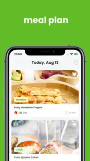 blw meals - start solid foods iphone screenshot 2
