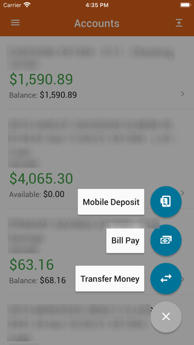 Solarity CU Mobile Banking Screenshot