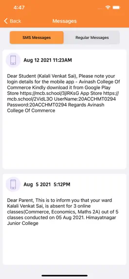 Game screenshot Avinash College Of Commerce apk