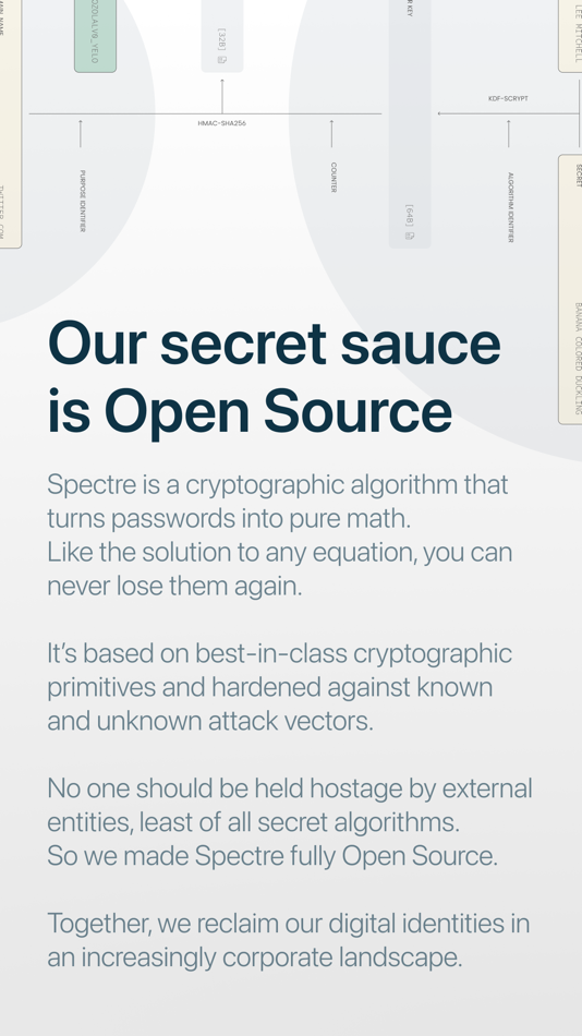 #5. Password: Spectre (iOS) Podle: Maarten Billemont