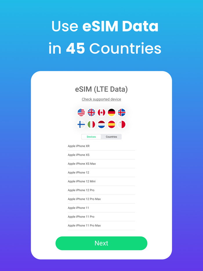 Hoom eSIM App - LTE Data