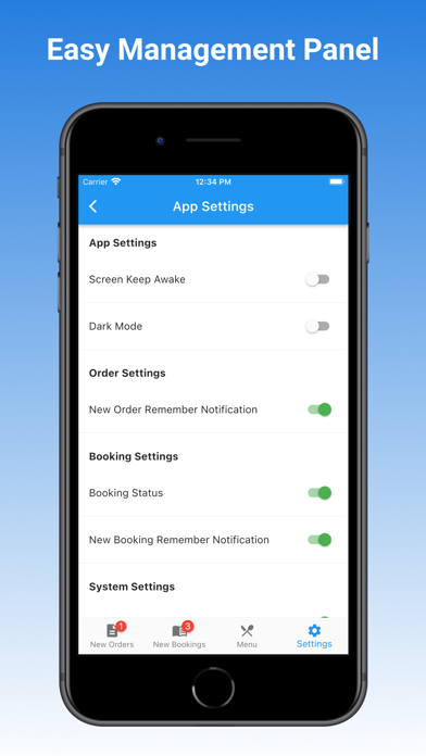 FoodMark Merchant Screenshot