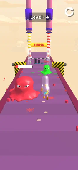 Game screenshot Transparent Run apk