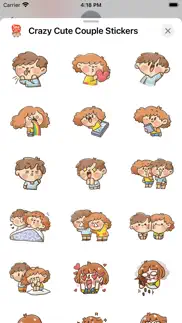 How to cancel & delete crazy cute couple stickers 2