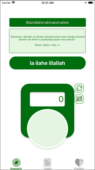 Zikirmatik-Namaz Takibi-Kıble Screenshot