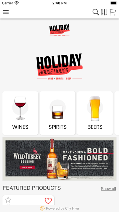 Holiday House liquor screenshot 2