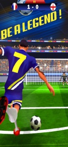 Flick Shoot Soccer Champion 22 screenshot #4 for iPhone