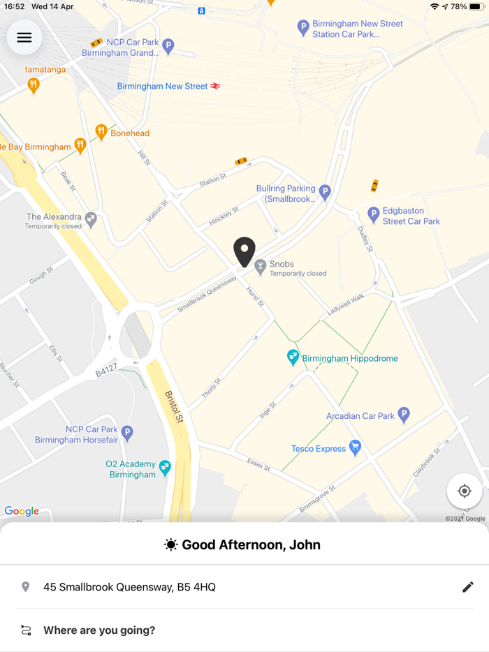 T.O.A Taxis Birmingham