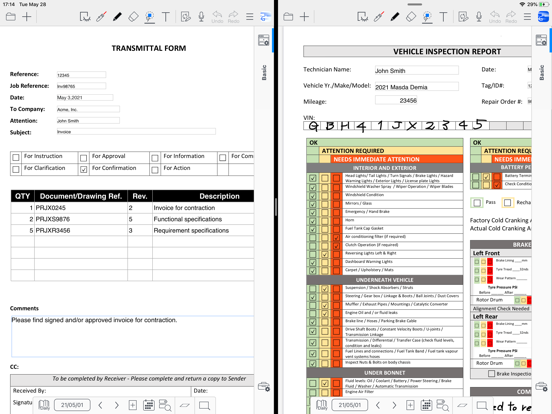 GEMBA Note for Business 6 iPad screenshot