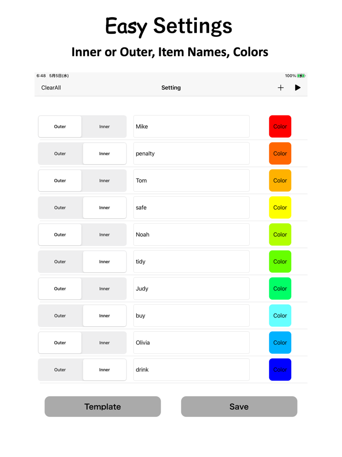 Double Roulette - decide two