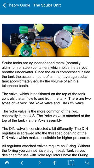 Screenshot #3 pour Scuba Exam Lite
