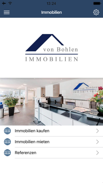 von Bohlen Immobilien Screenshot