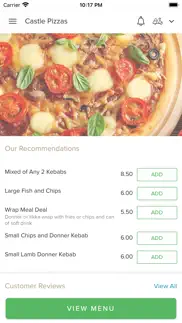 castle pizzas iphone screenshot 1