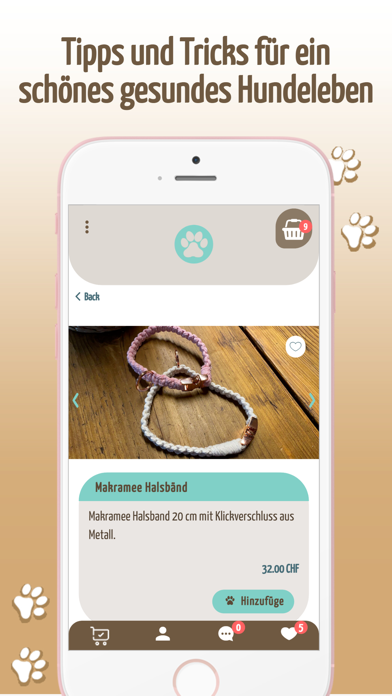 Hunde Pfoten Balance Screenshot