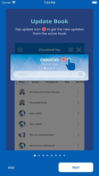 Cloudstaff Tap Screenshot